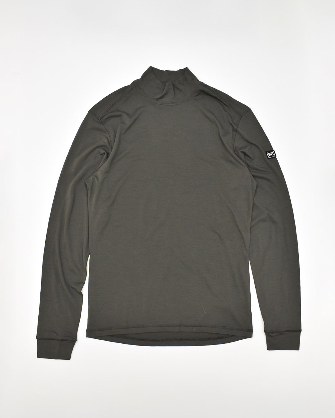 Mツンドラ175タートルネック メリノウールの長袖ベースレイヤー