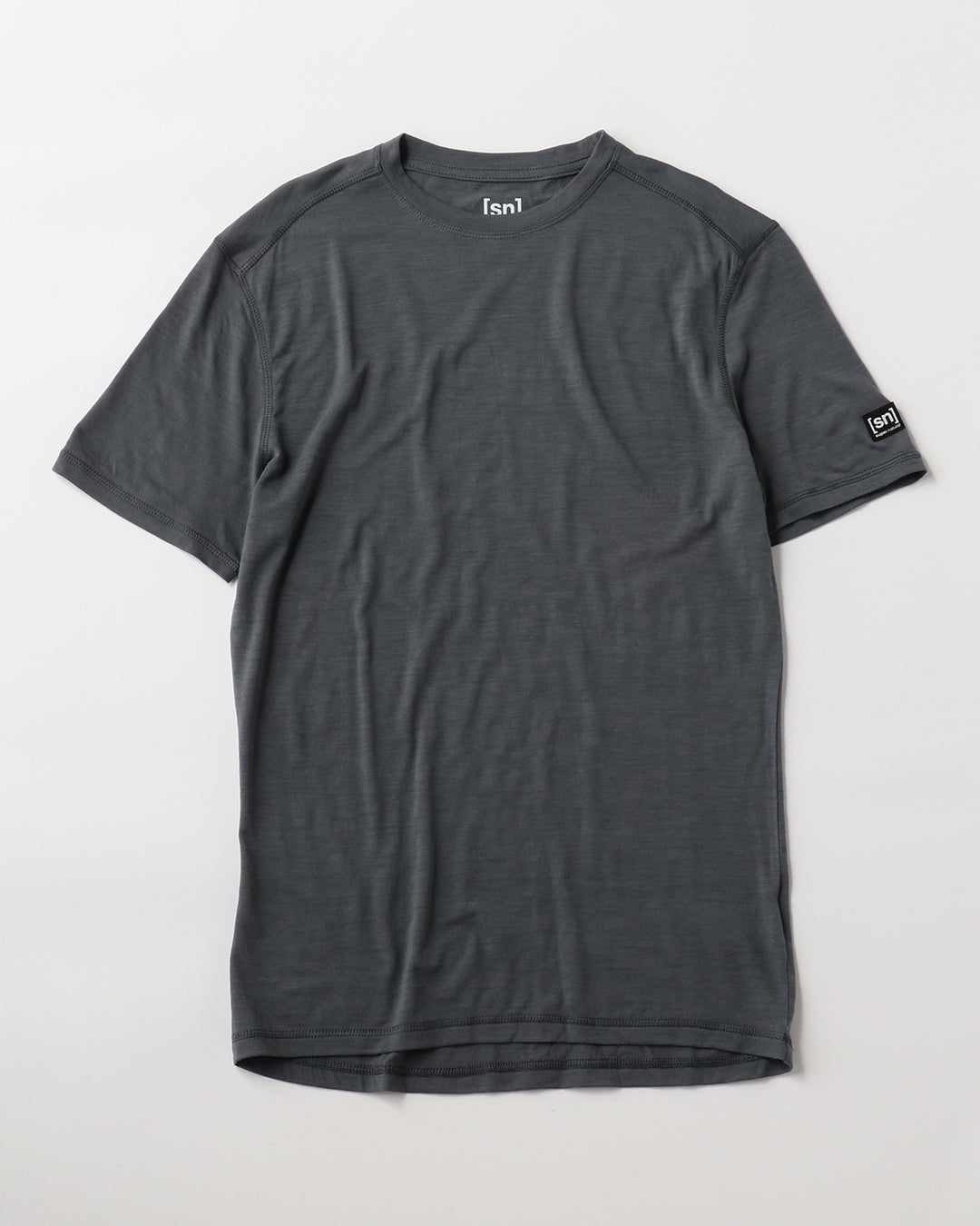 Mシエラ140Tシャツ メリノウールのクルーネック半袖ベースレイヤー