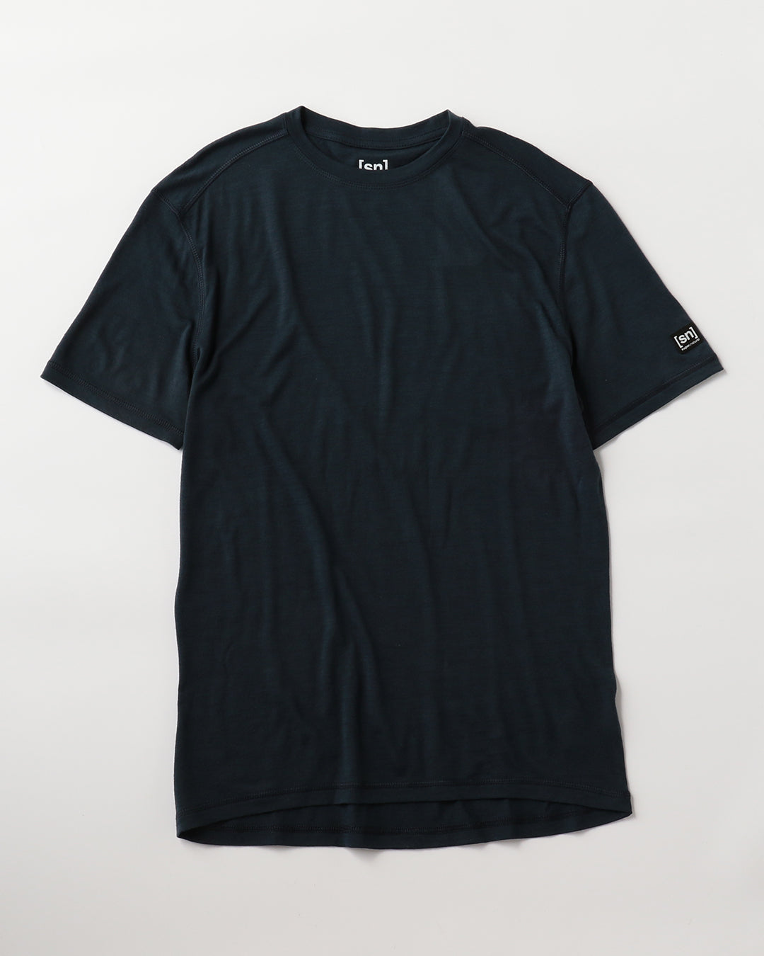 Mシエラ140Tシャツ メリノウールのクルーネック半袖ベースレイヤー