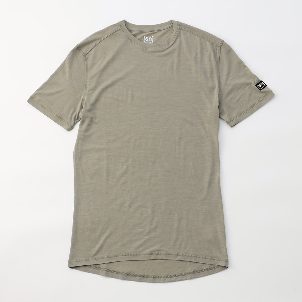 Mシエラ140Tシャツ メリノウールのクルーネック半袖ベースレイヤー