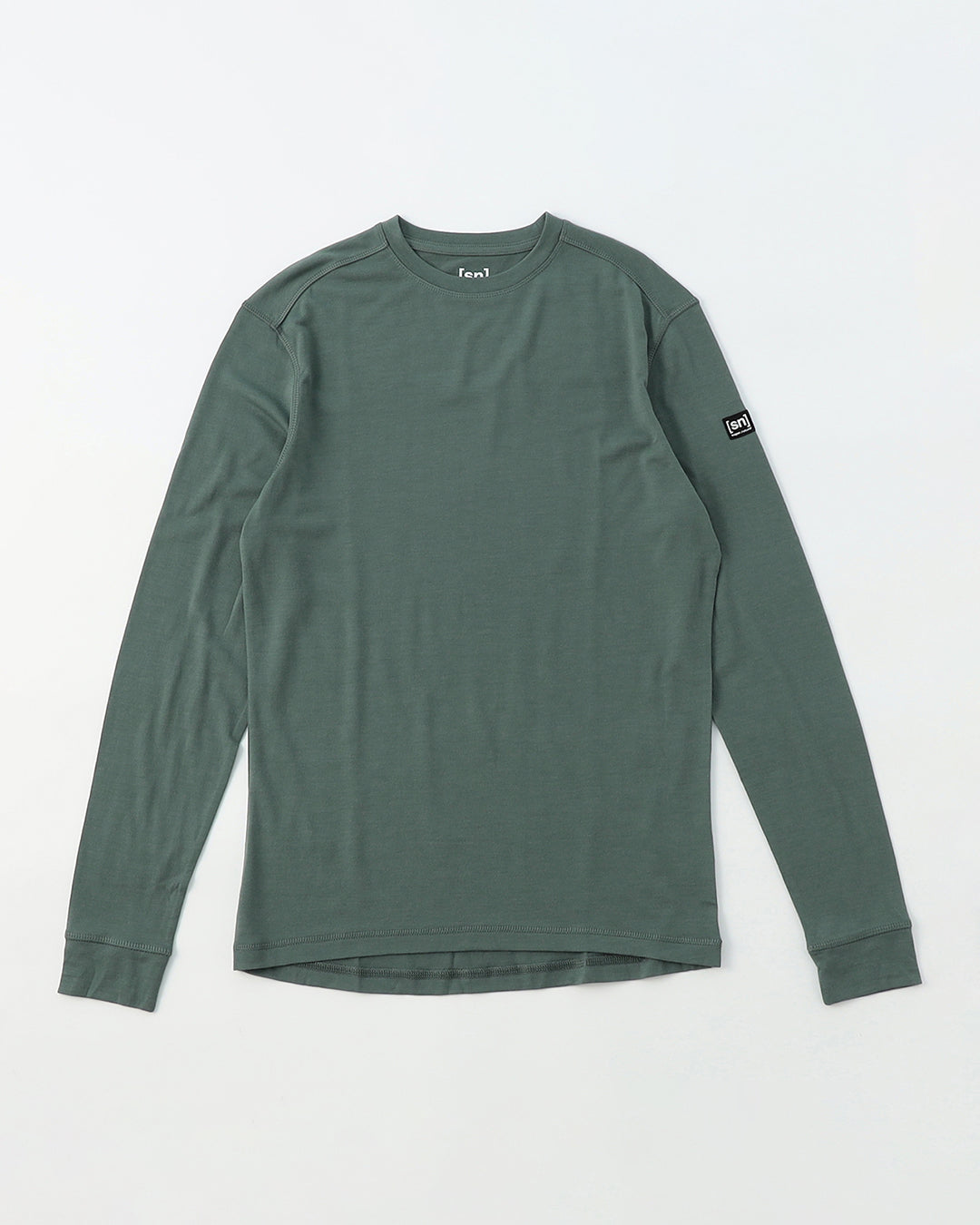 Mアークティク230LS メリノウールのクルーネック長袖ベースレイヤー