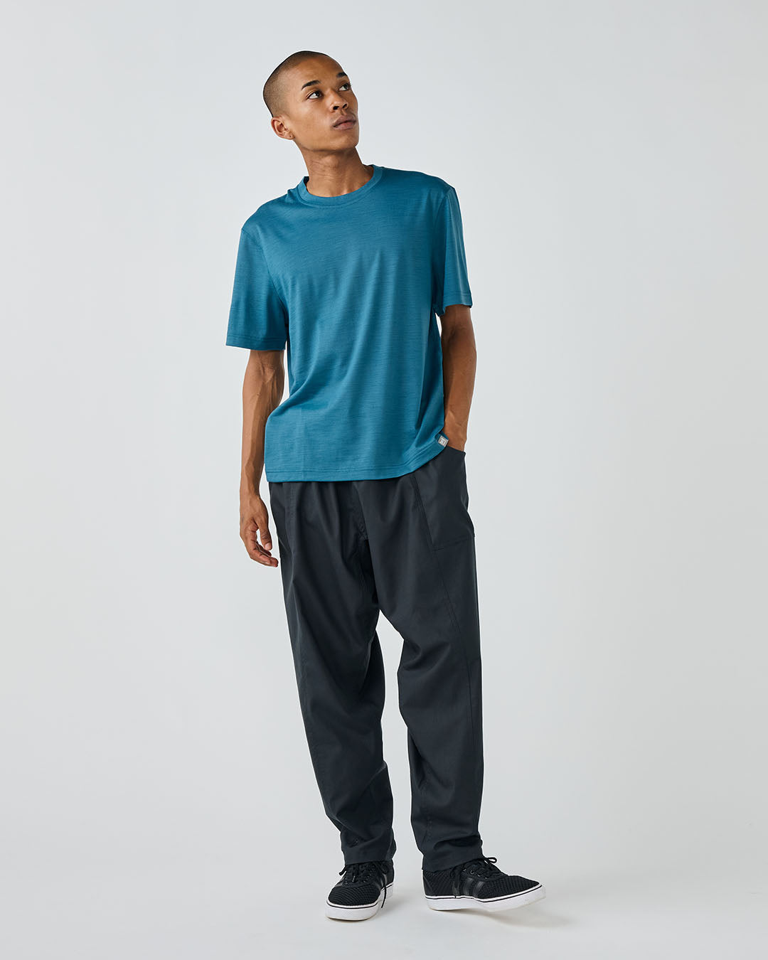 JP 140 エブリディ ショートスリーブ Tシャツ(ユニセックス) メンズ レディース メリノウール おすすめ おしゃれ 可愛い ランニング 登山 ヨガウェア