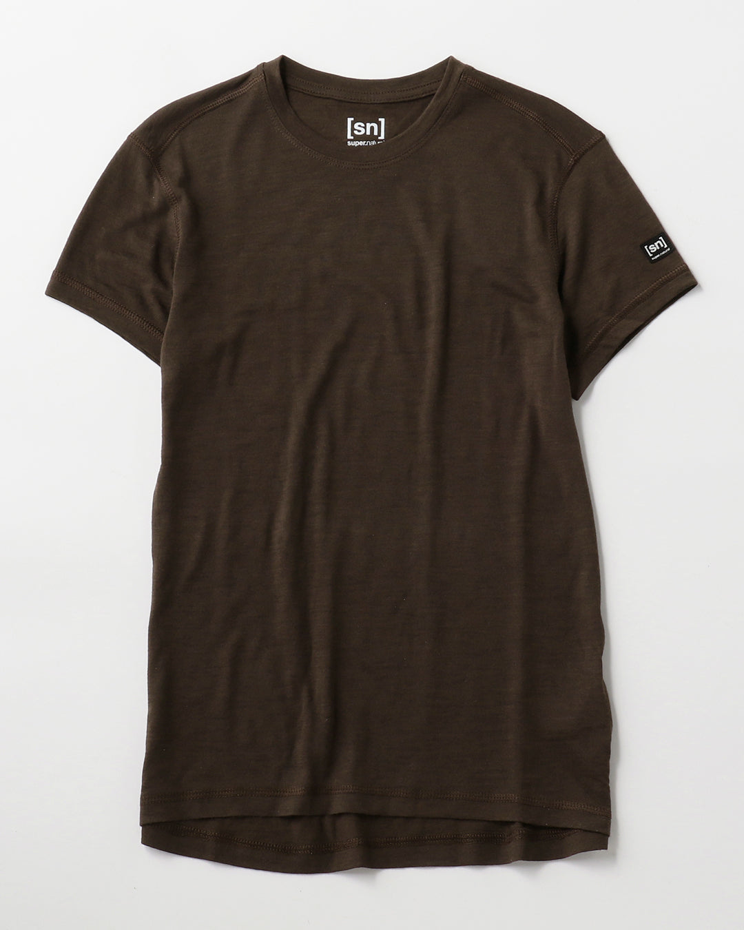 Wシエラ140Tシャツ メリノウールのクルーネック半袖のベースレイヤー