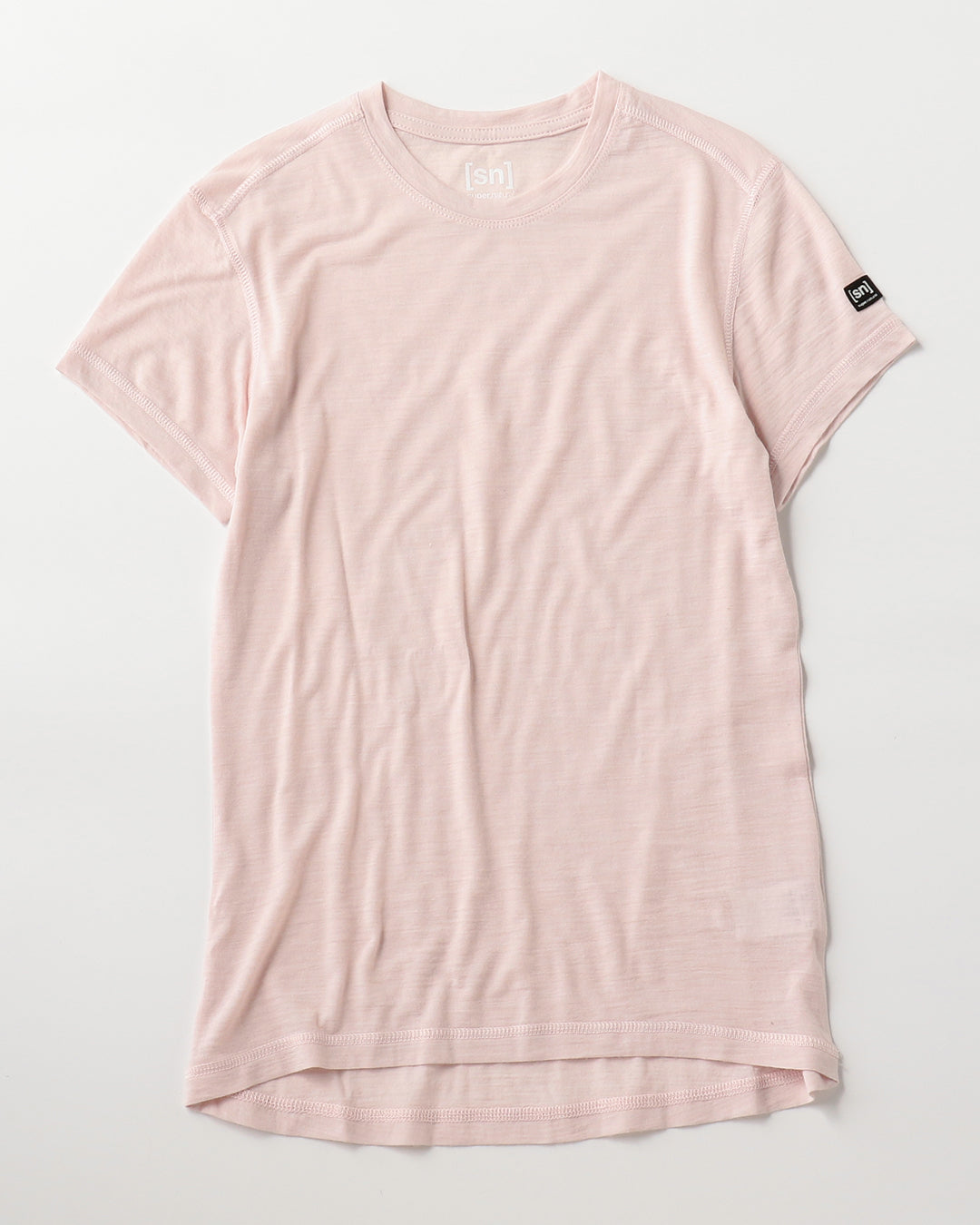 Wシエラ140Tシャツ メリノウールのクルーネック半袖のベースレイヤー