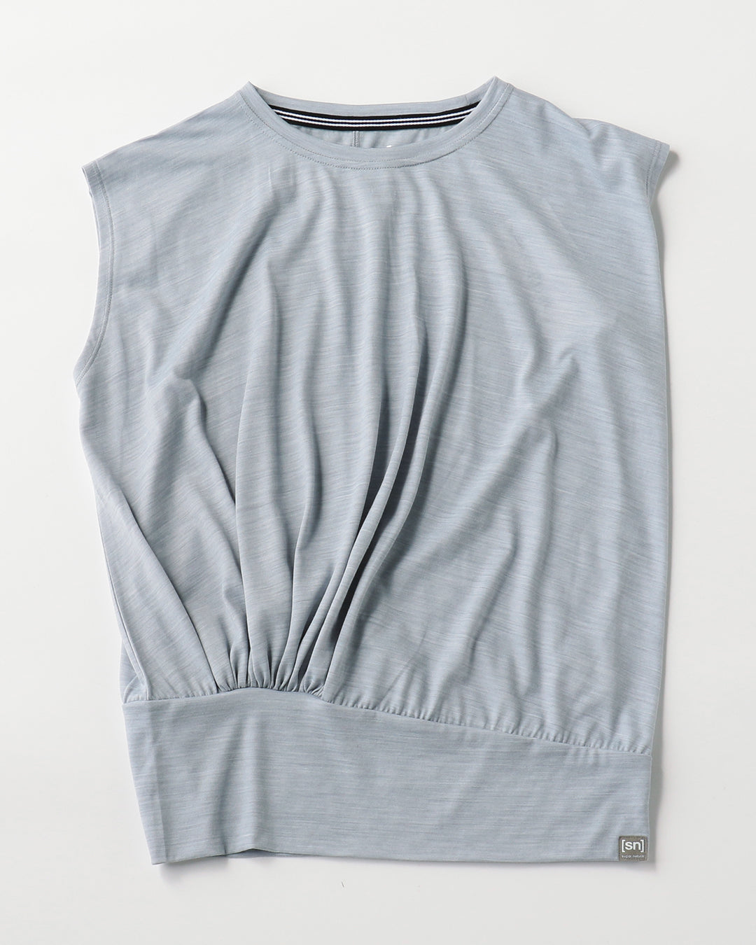 JP 140 ギャザー ルーズT メンズ レディース メリノウール おすすめ おしゃれ 可愛い ランニング 登山 ヨガウェア