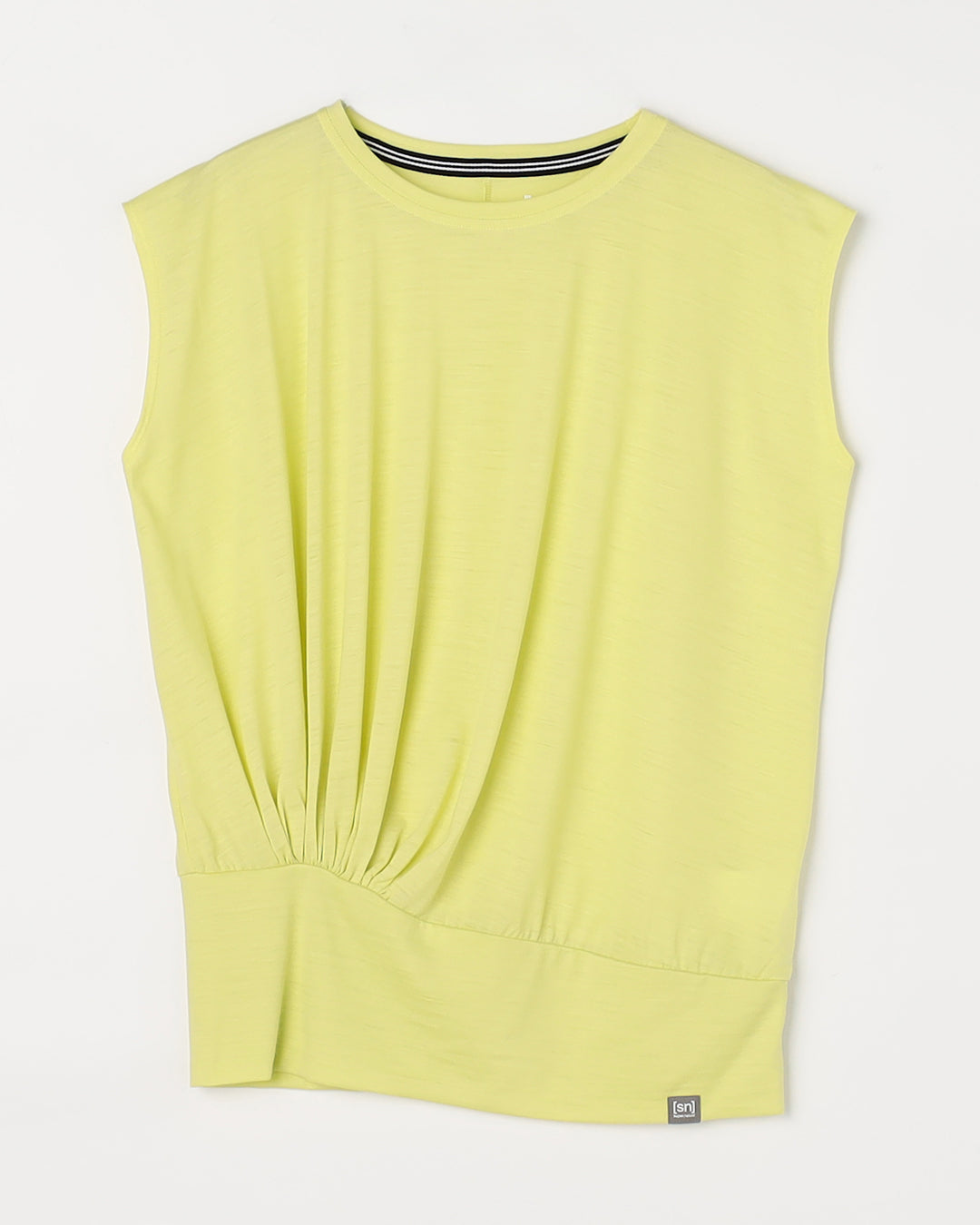 JP 140 ギャザー ルーズT メンズ レディース メリノウール おすすめ おしゃれ 可愛い ランニング 登山 ヨガウェア