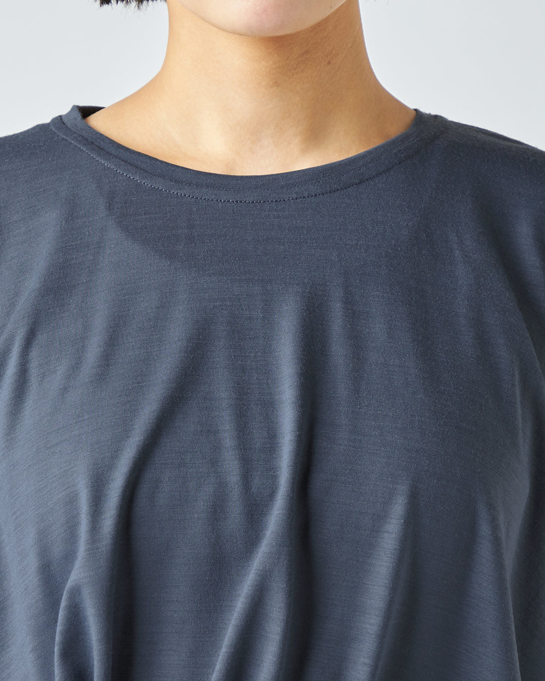 JP 140 ギャザー ルーズT メンズ レディース メリノウール おすすめ おしゃれ 可愛い ランニング 登山 ヨガウェア