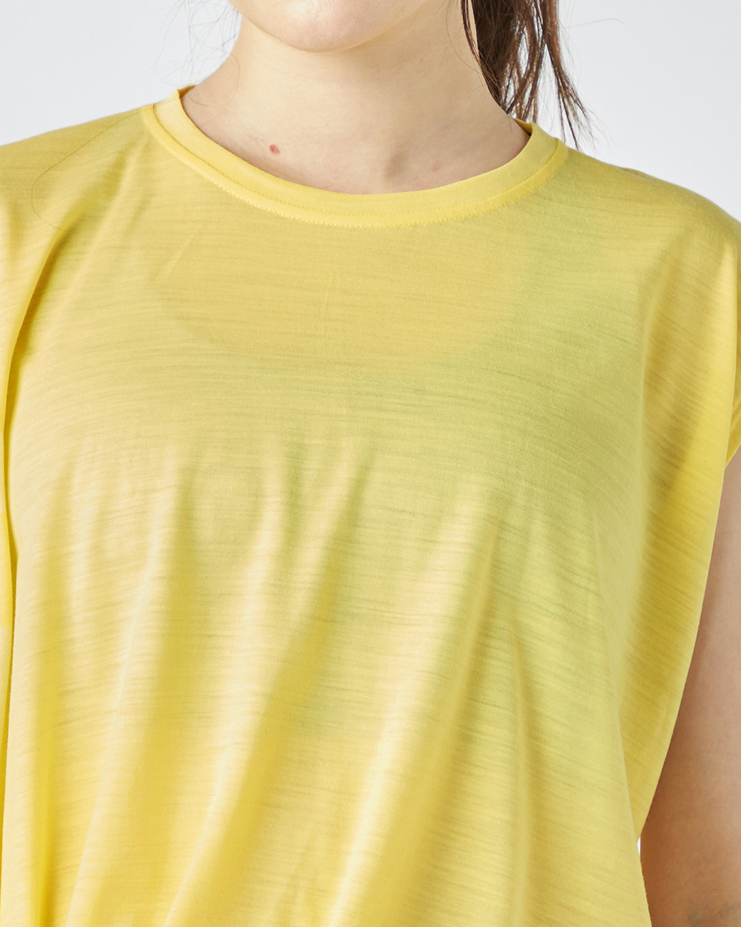 JP 140 ギャザー ルーズT メンズ レディース メリノウール おすすめ おしゃれ 可愛い ランニング 登山 ヨガウェア