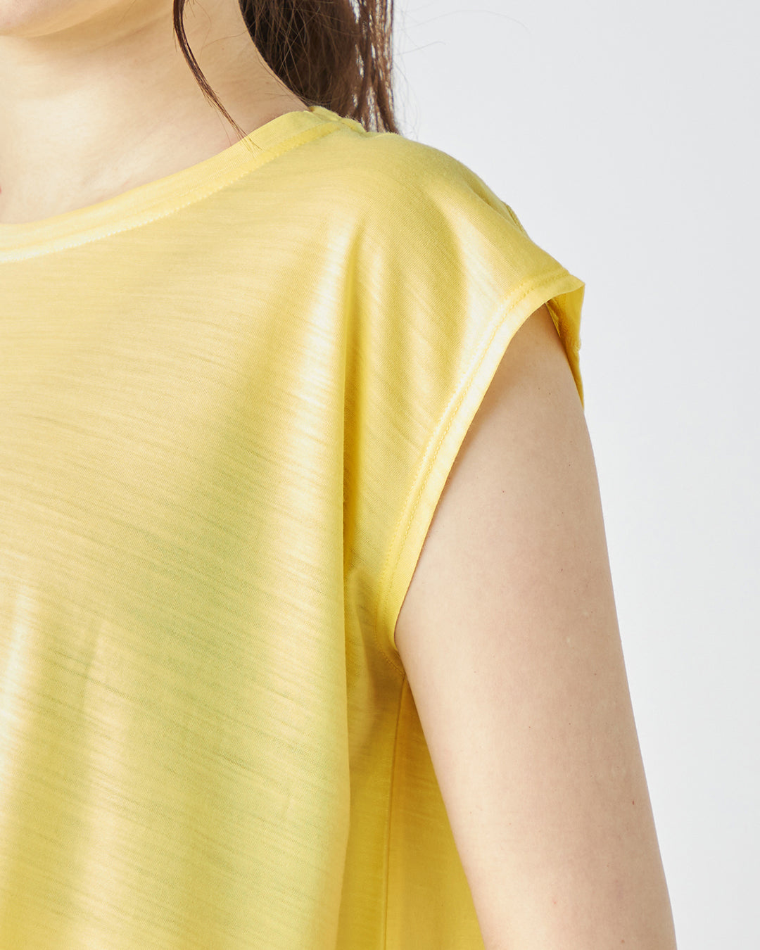 JP 140 ギャザー ルーズT メンズ レディース メリノウール おすすめ おしゃれ 可愛い ランニング 登山 ヨガウェア