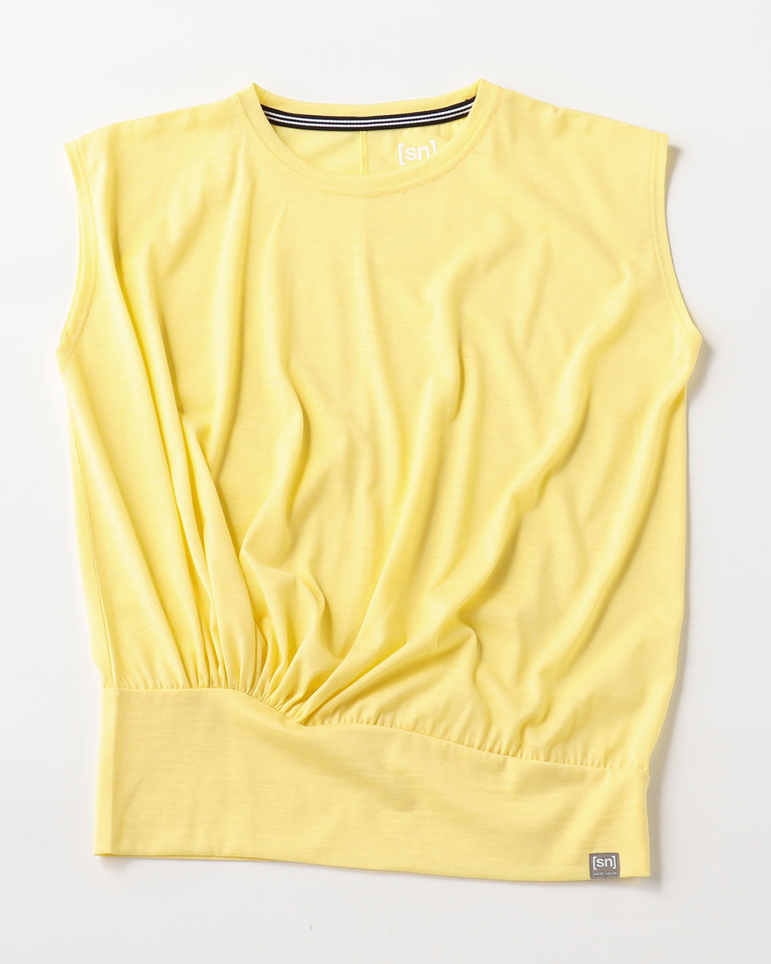 JP 140 ギャザー ルーズT メンズ レディース メリノウール おすすめ おしゃれ 可愛い ランニング 登山 ヨガウェア