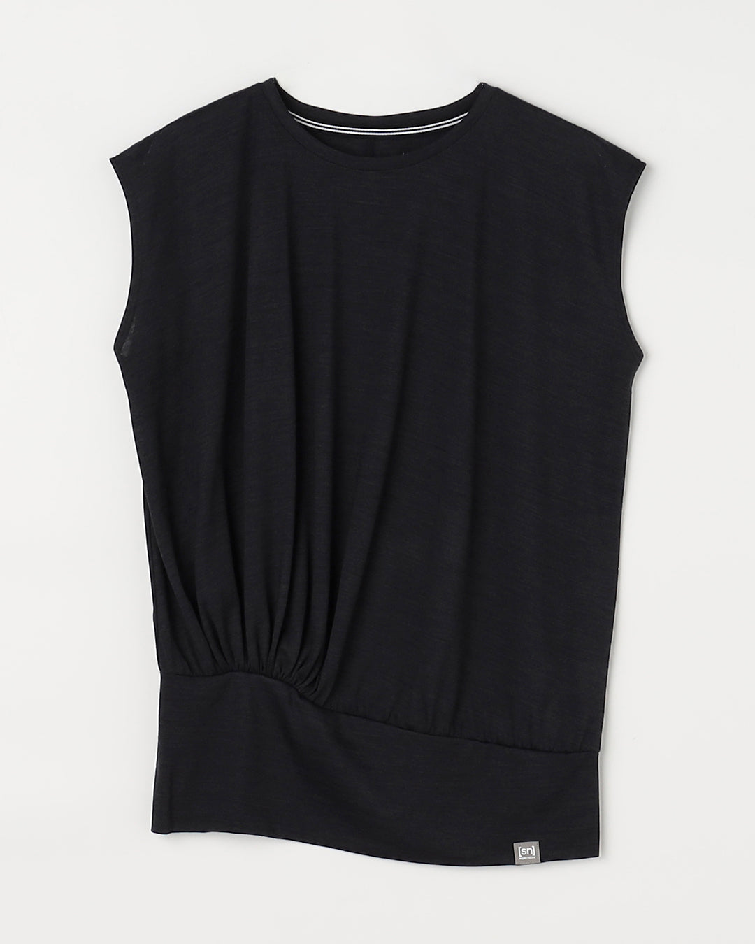 JP 140 ギャザー ルーズT メンズ レディース メリノウール おすすめ おしゃれ 可愛い ランニング 登山 ヨガウェア