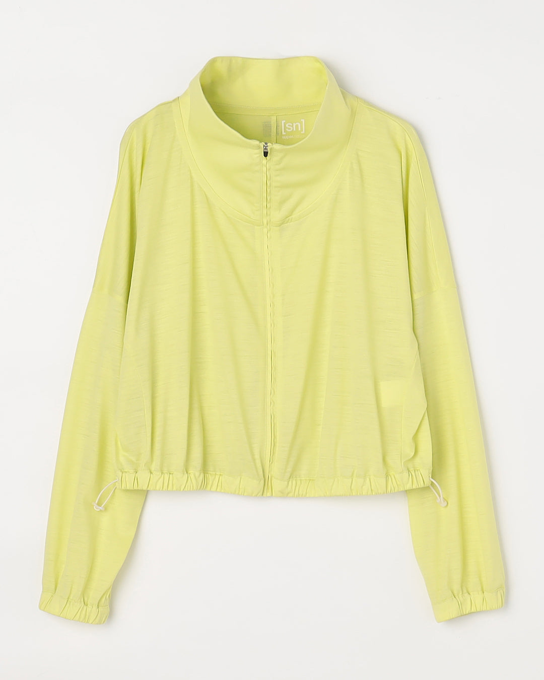 JP 140 オーバーサイズ ハイネック ジップアップ ショートジャケット メンズ レディース メリノウール おすすめ おしゃれ 可愛い ランニング 登山 ヨガウェア