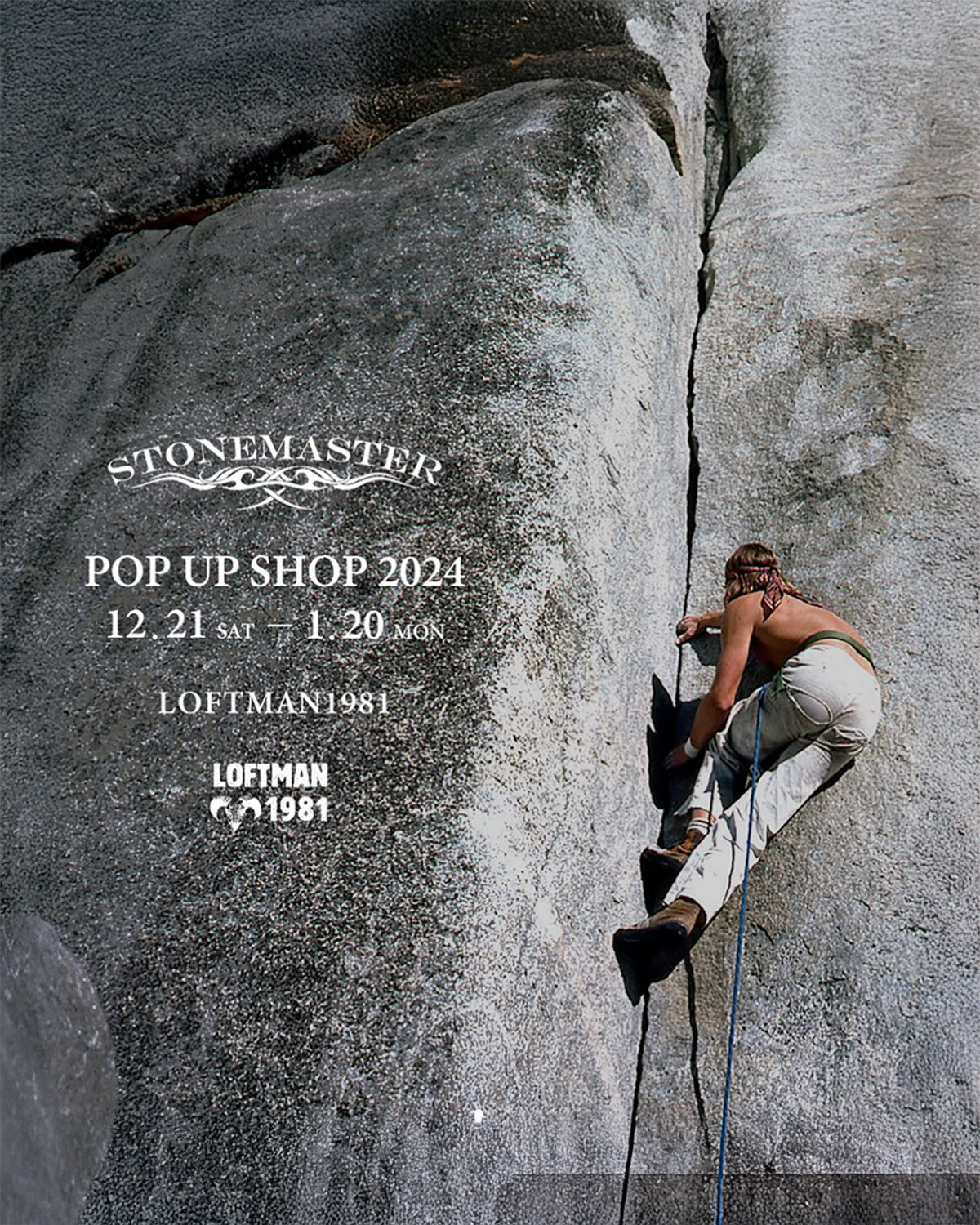 STONEMASTER POP UP at LOFTMAN1982