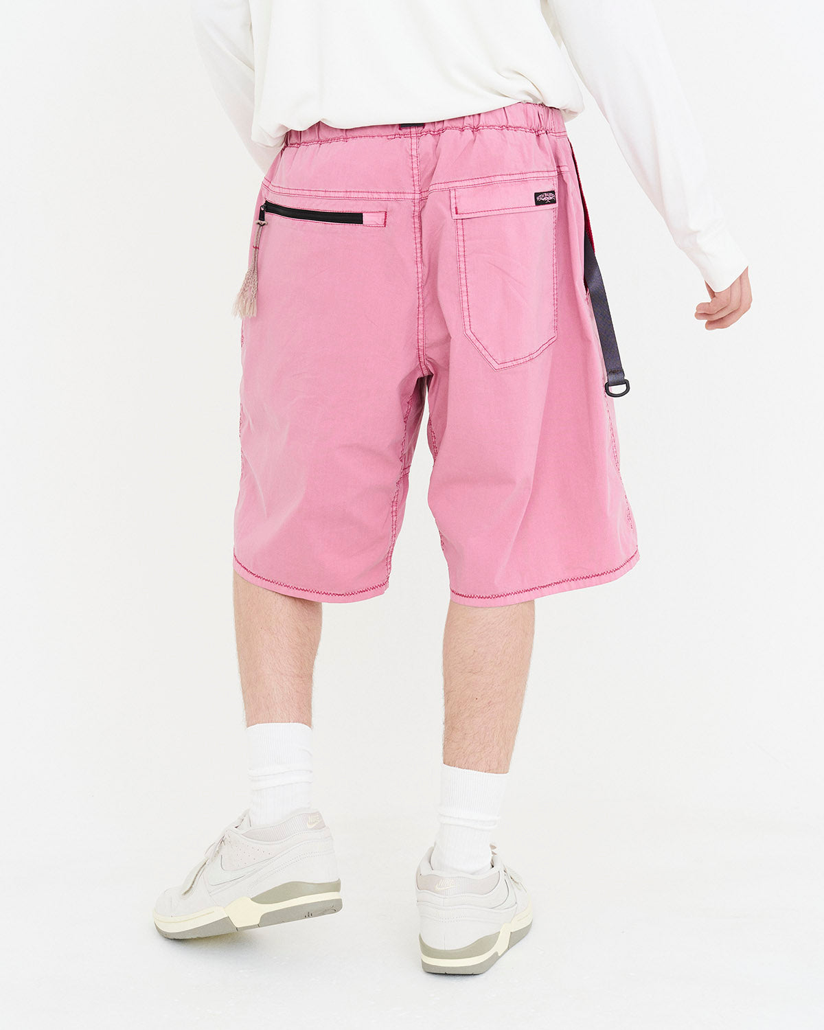 SMショート ハイブリッド ピグメントダイ_ダークピンク – SNJ STORE