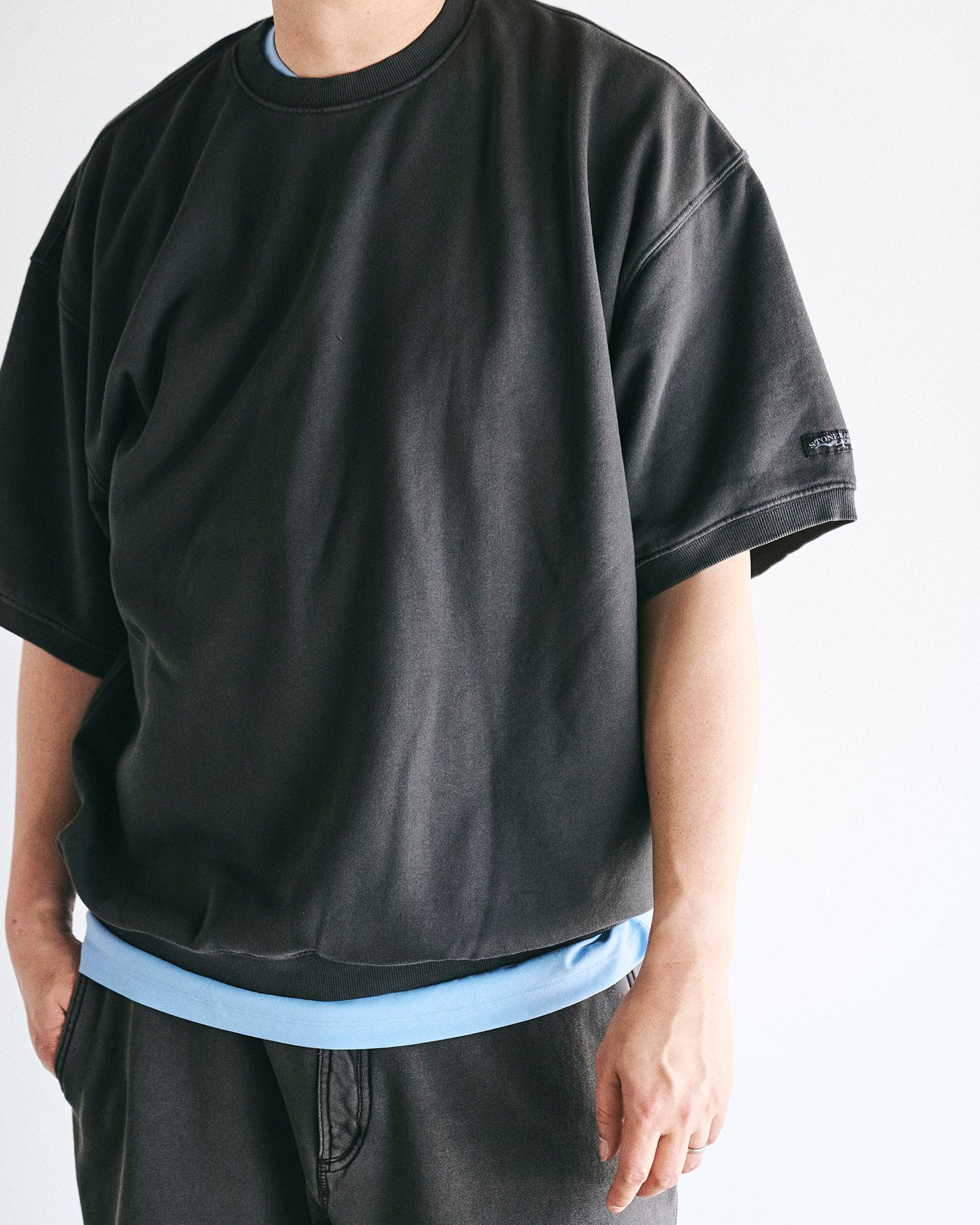 SMスエットクルー SS ピグメントダイ – SNJ STORE