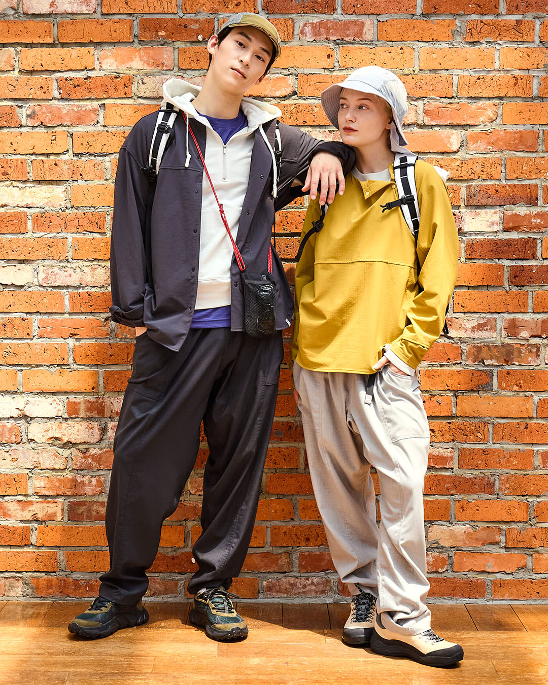 ROKX × [sn] ウール カーガ パンツ（ユニセックス） – SNJ STORE