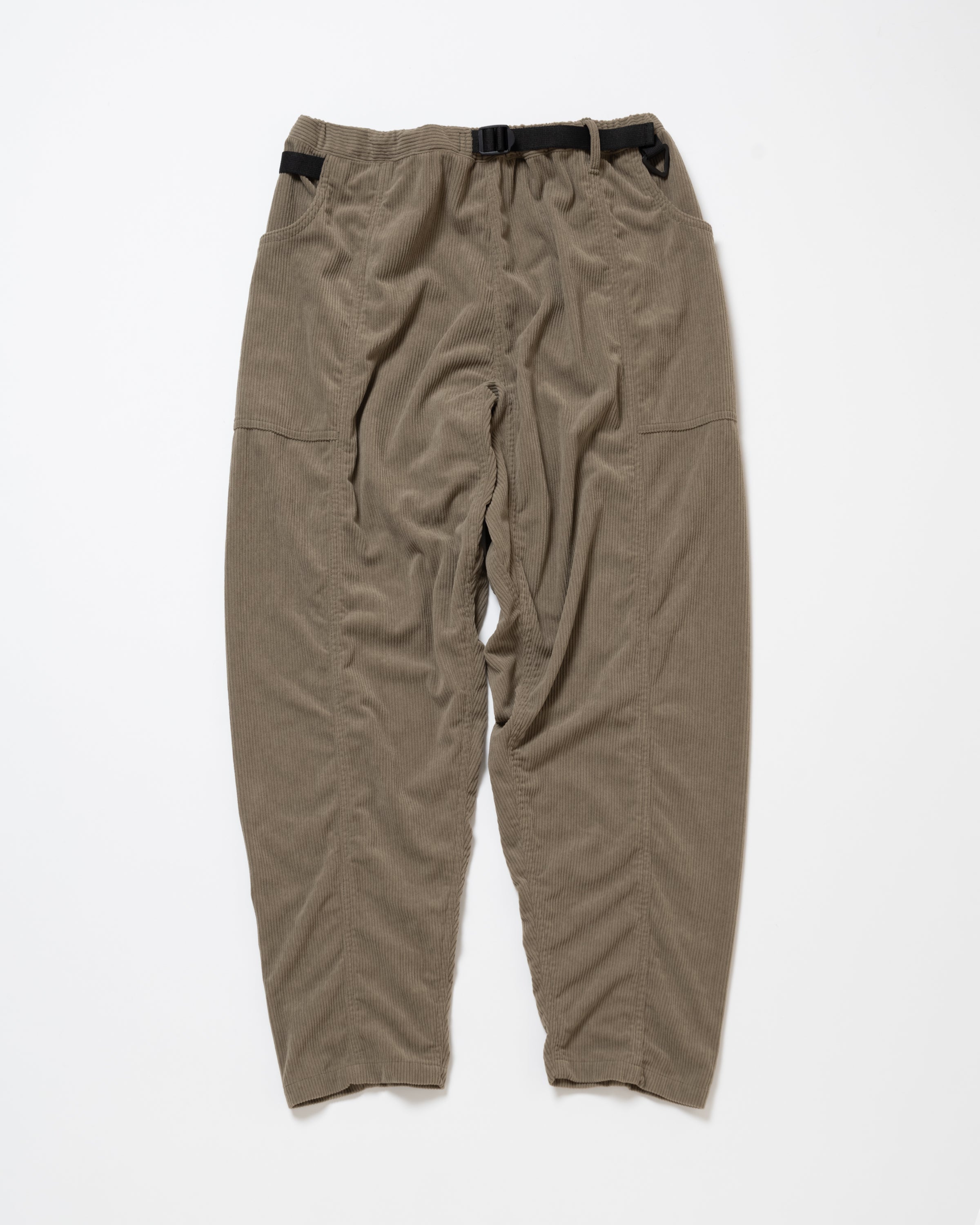 新品タグ付 ROKX コットンリネンシャンブレーストレッチパンツ XL グレー ROKX BRAND SITE