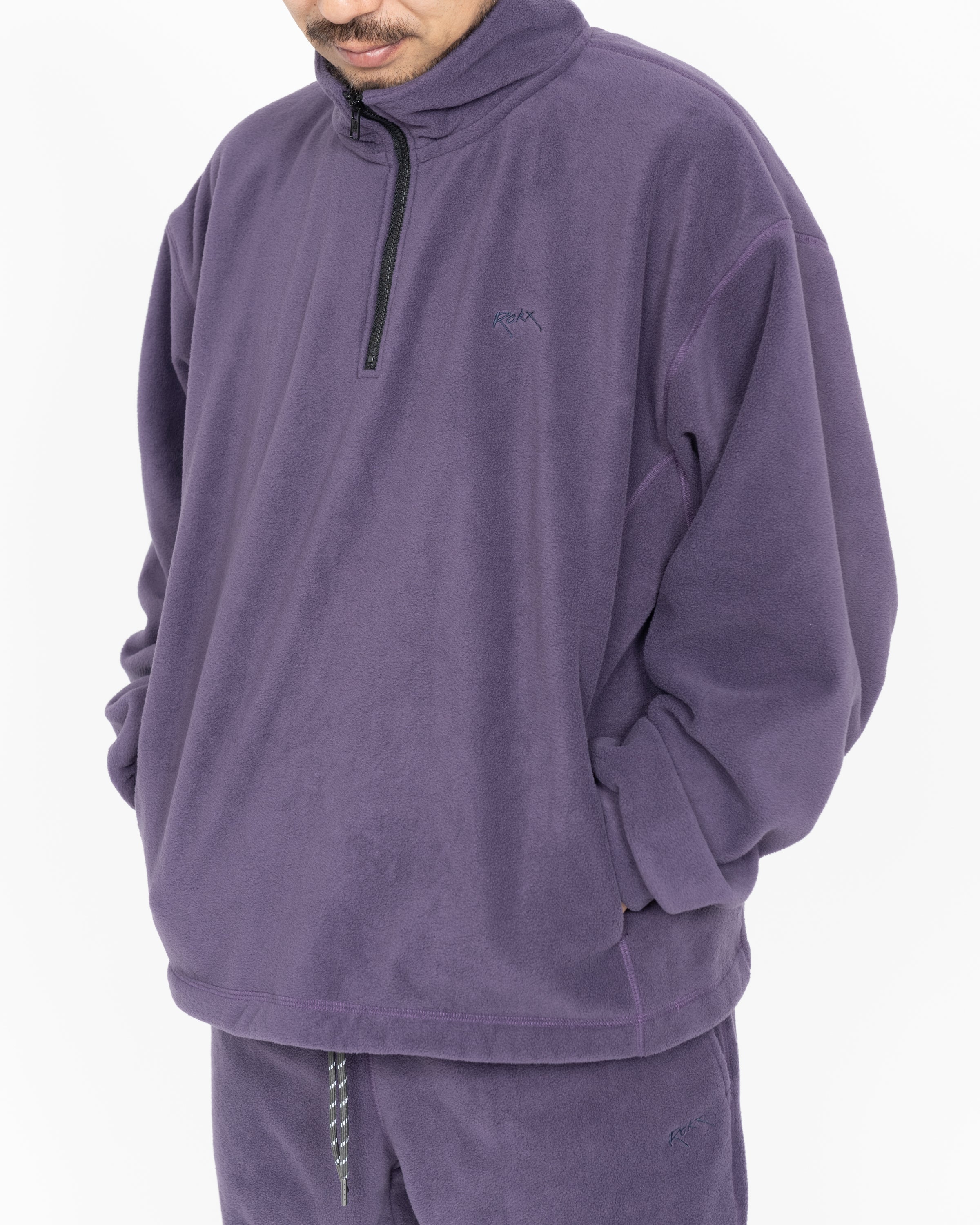 フリースジッププルオーバー – SNJ STORE