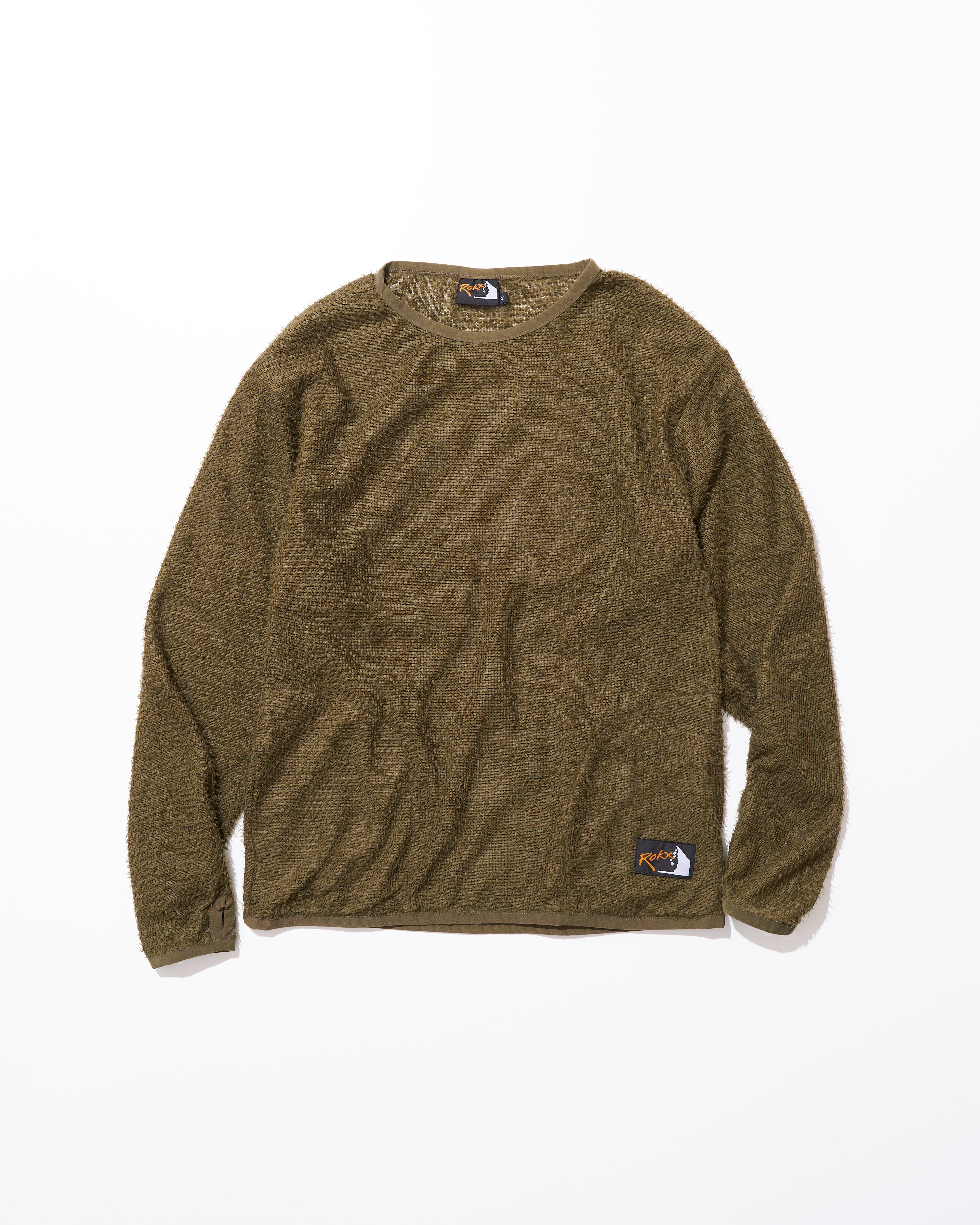 新品 BRIEFING POLARTEC CREWNECK ブラウンXL 新品 正規品 BRIEFING POLARTEC CREWNECK