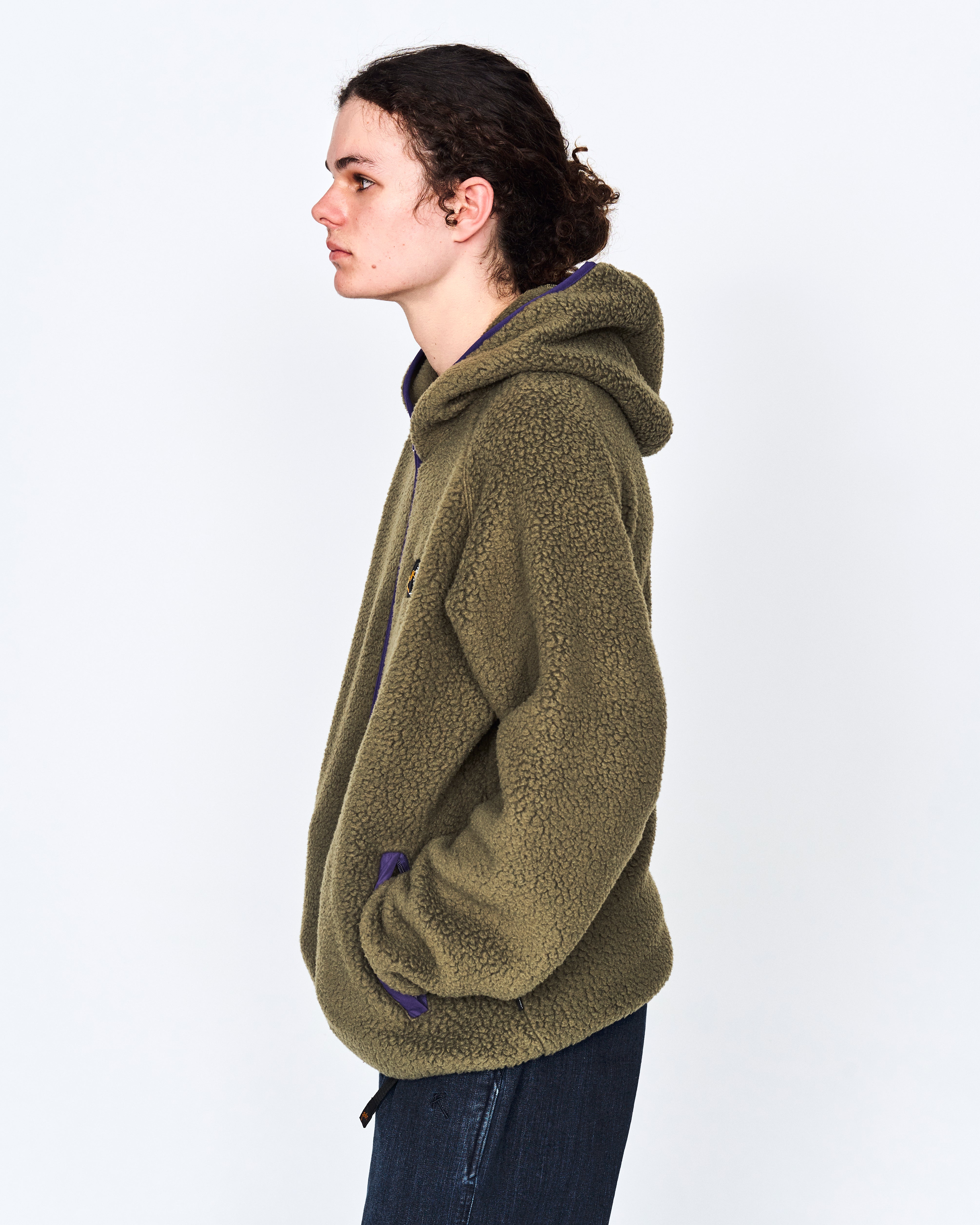 Rokx ベージュ フード付きパーカー kaiseisanngyou_ks-niqi-all314