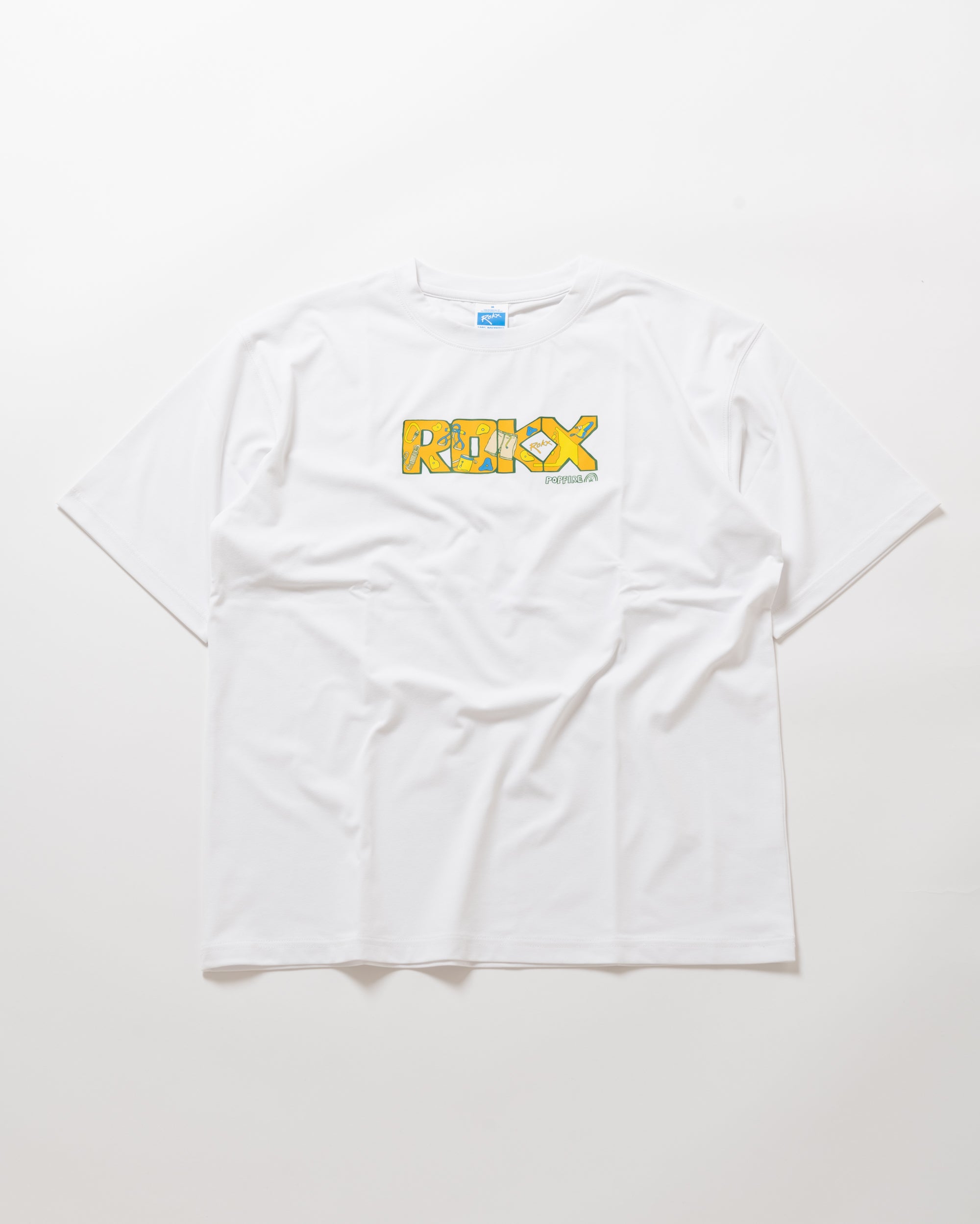 スピリットロゴTシャツ コラボ POP FIRE【NEW】/ クライミングウェア