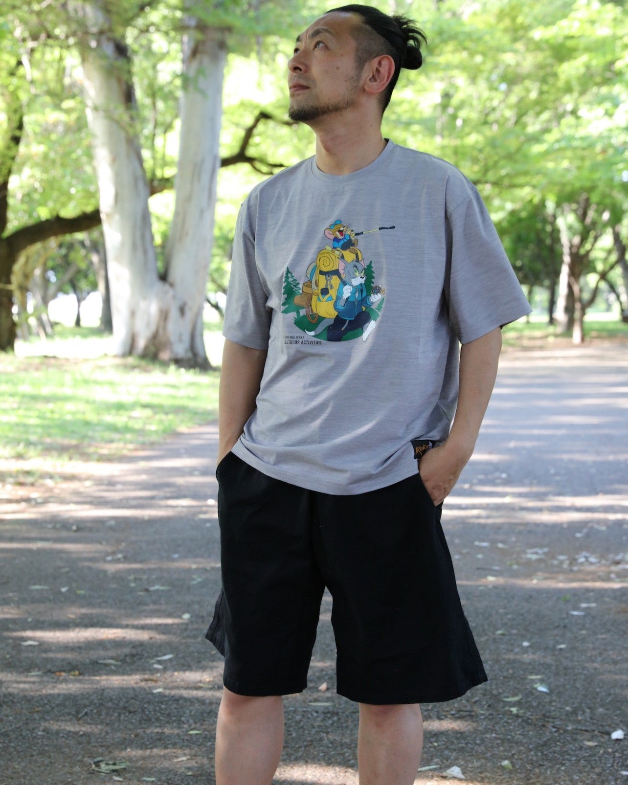 トレッキング Tシャツ コラボ トムとジェリー【NEW】/ クライミング