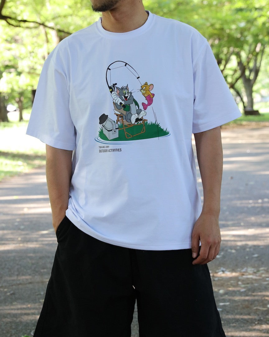 フィッシング Tシャツ コラボ トムとジェリー【NEW】/ クライミング