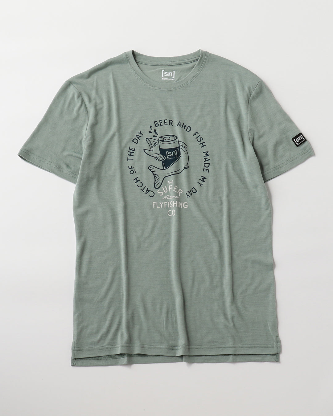 M ジュホズ ファイニスト Tシャツ | メリノウール 半袖 グラフィック