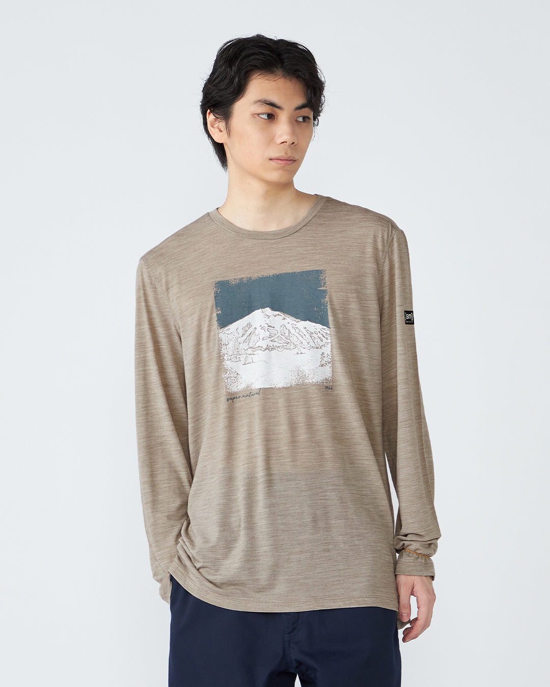M リソグラフィー マウンテン ロングスリーブ【予約商品】 – SNJ STORE