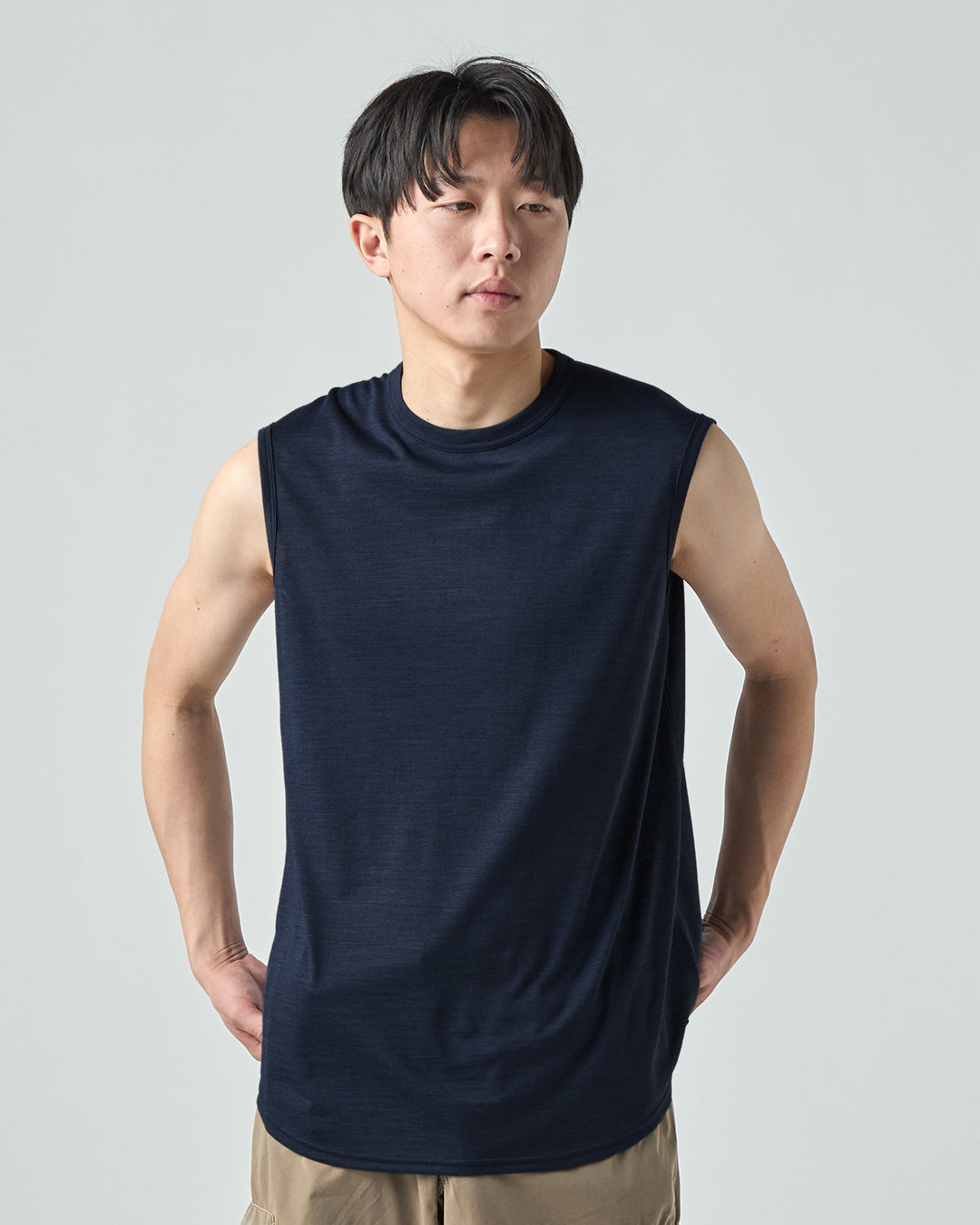 ご専用 新品タグ付JAMES PERSE タンク スリーブレス ノースリーブ JP 140 アクティブ スリーブレス(ユニセックス) | メリノウール