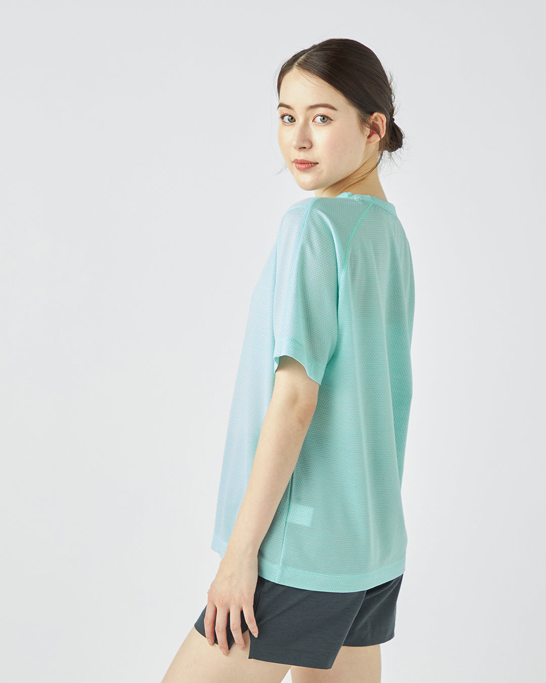 JP 135 メッシュ アクティブ ショートスリーブ Tシャツ(ユニ