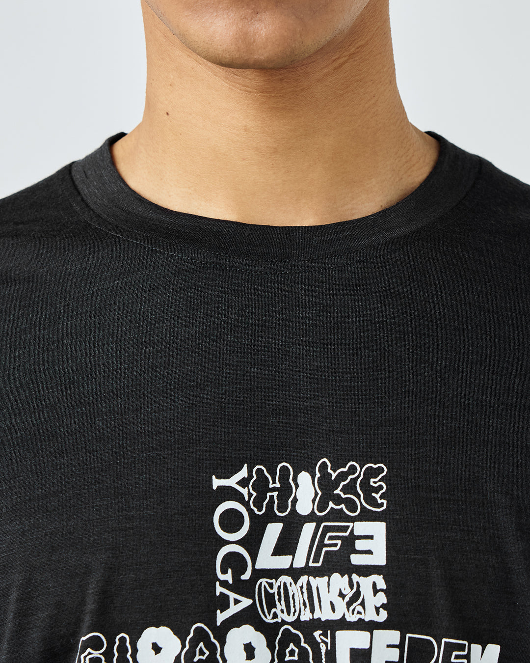 tomu×[sn] ライフ プリント ショートスリーブ Tシャツ(ユニセックス