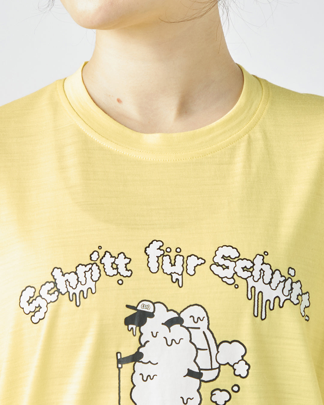tomu×[sn] ハイク プリント ショートスリーブ Tシャツ(ユニ