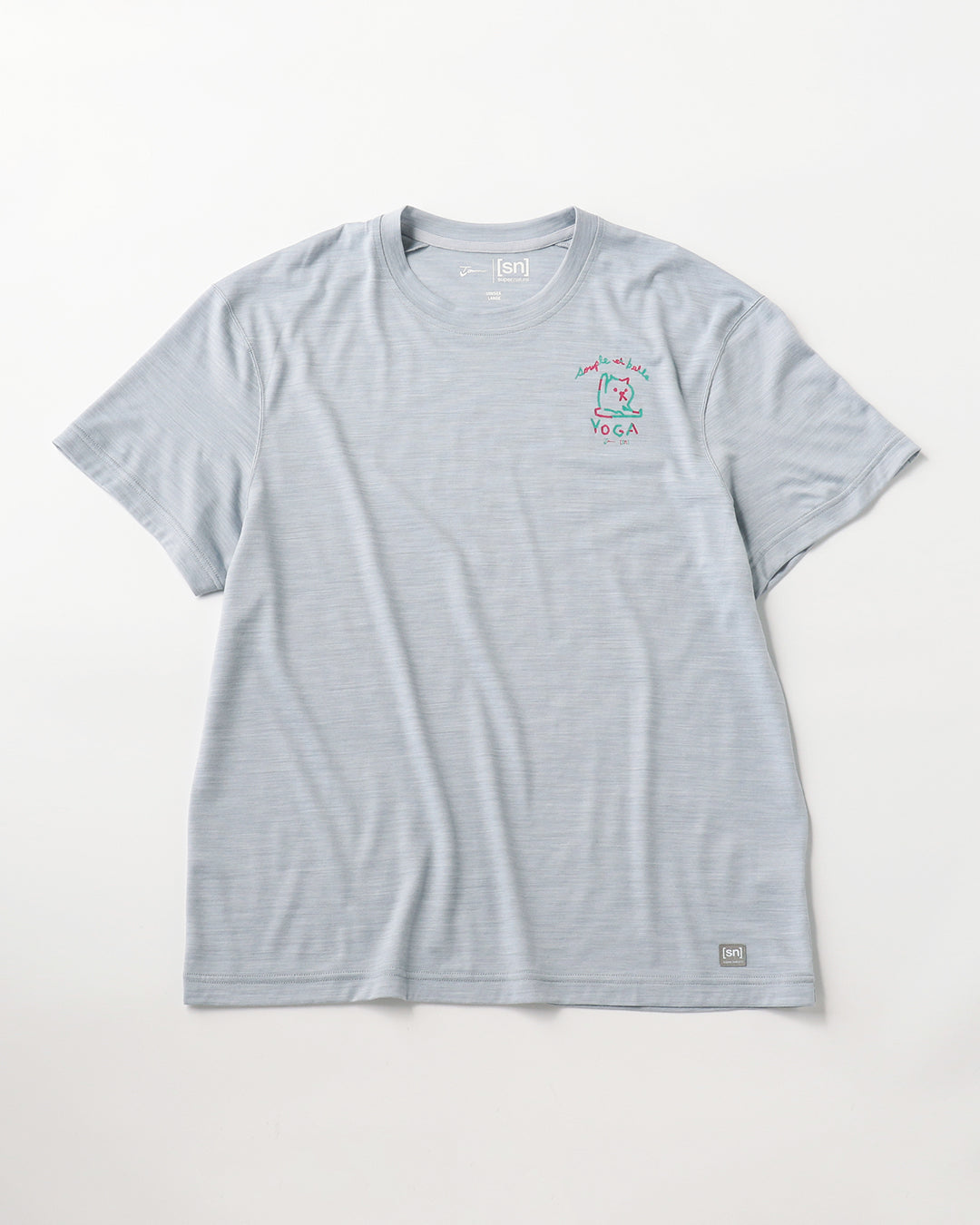 tomu×[sn] ヨガ プリント ショートスリーブ Tシャツ(ユニ