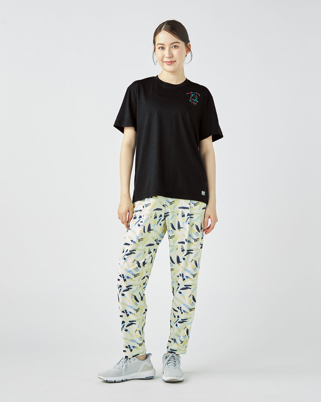 tomu×[sn] ヨガ プリント ショートスリーブ Tシャツ(ユニ