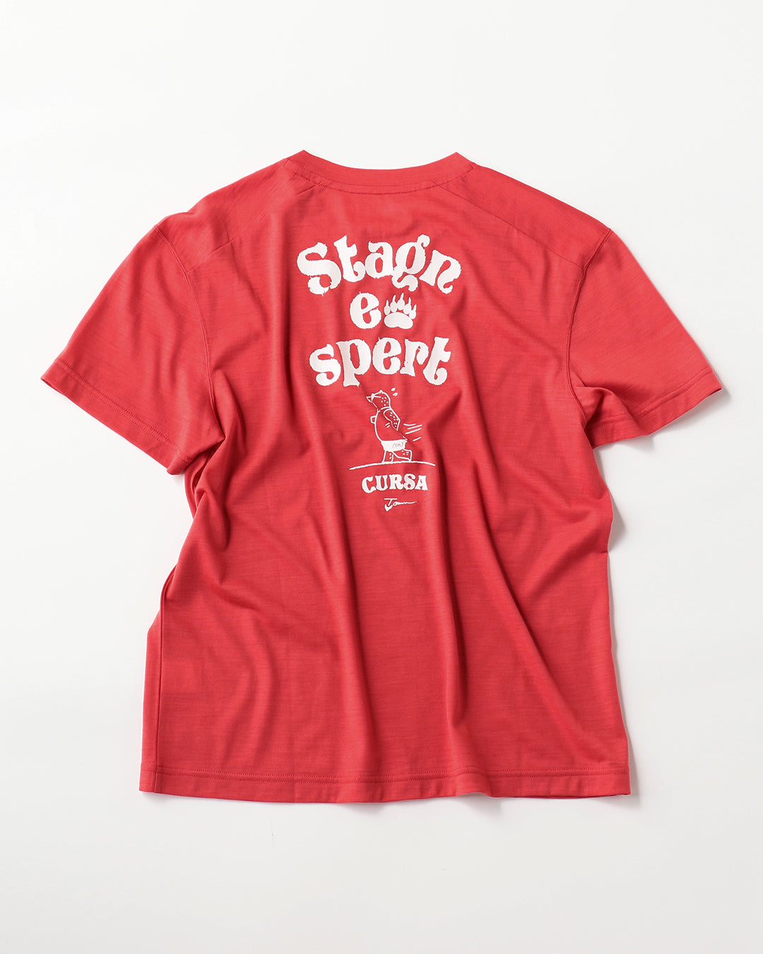 tomu×[sn] ラン プリント ショートスリーブ Tシャツ(ユニ