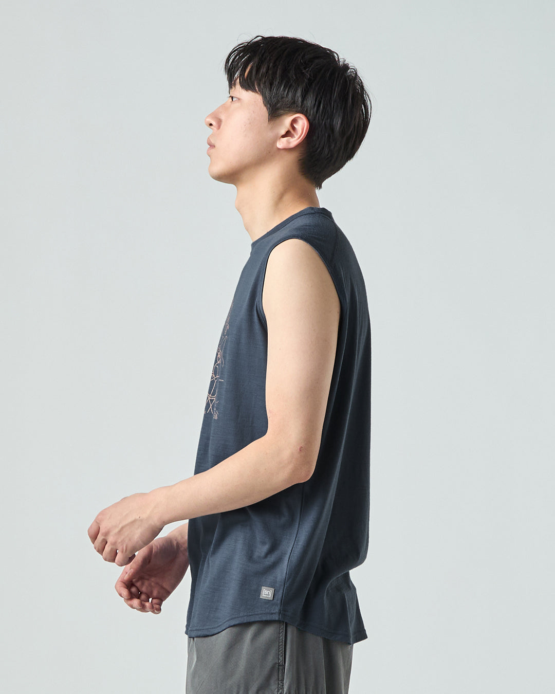 NFC × [sn] リフモン ノースリーブ Tシャツ(ユニセックス)｜メリノ