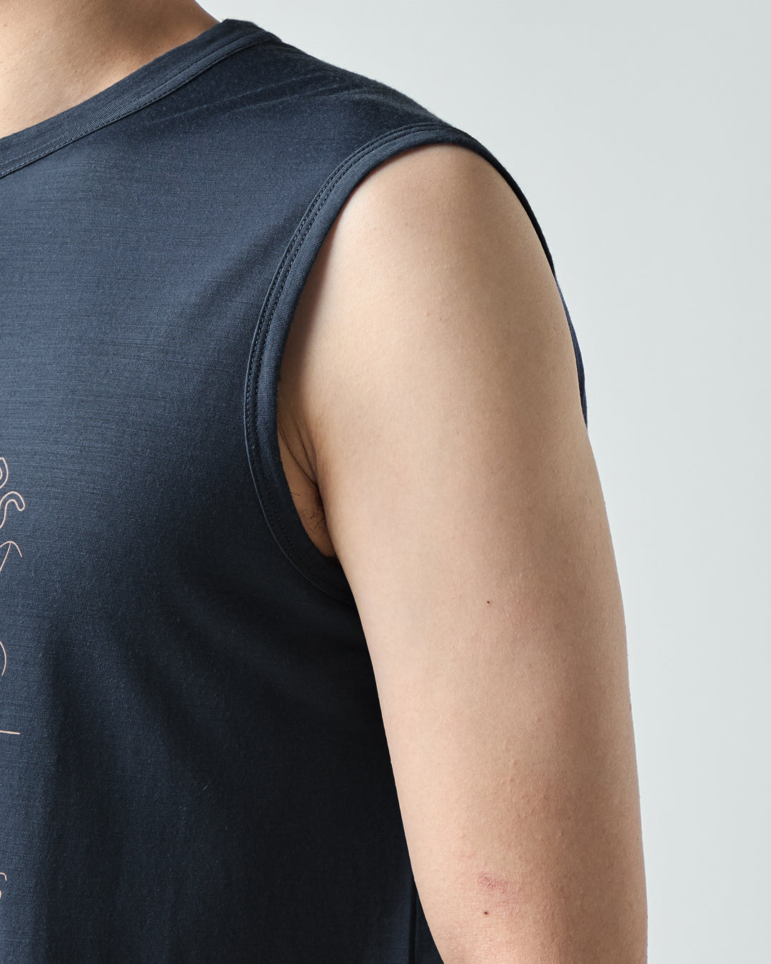 NFC × [sn] リフモン ノースリーブ Tシャツ(ユニセックス)｜メリノ