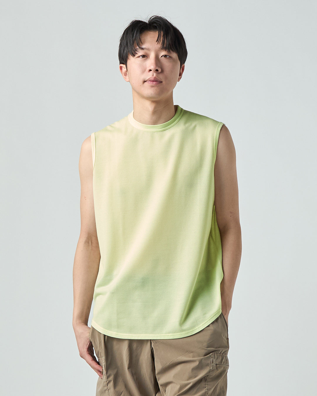 JP 135 ウールメッシュ アクティブ スリーブレス(ユニセックス
