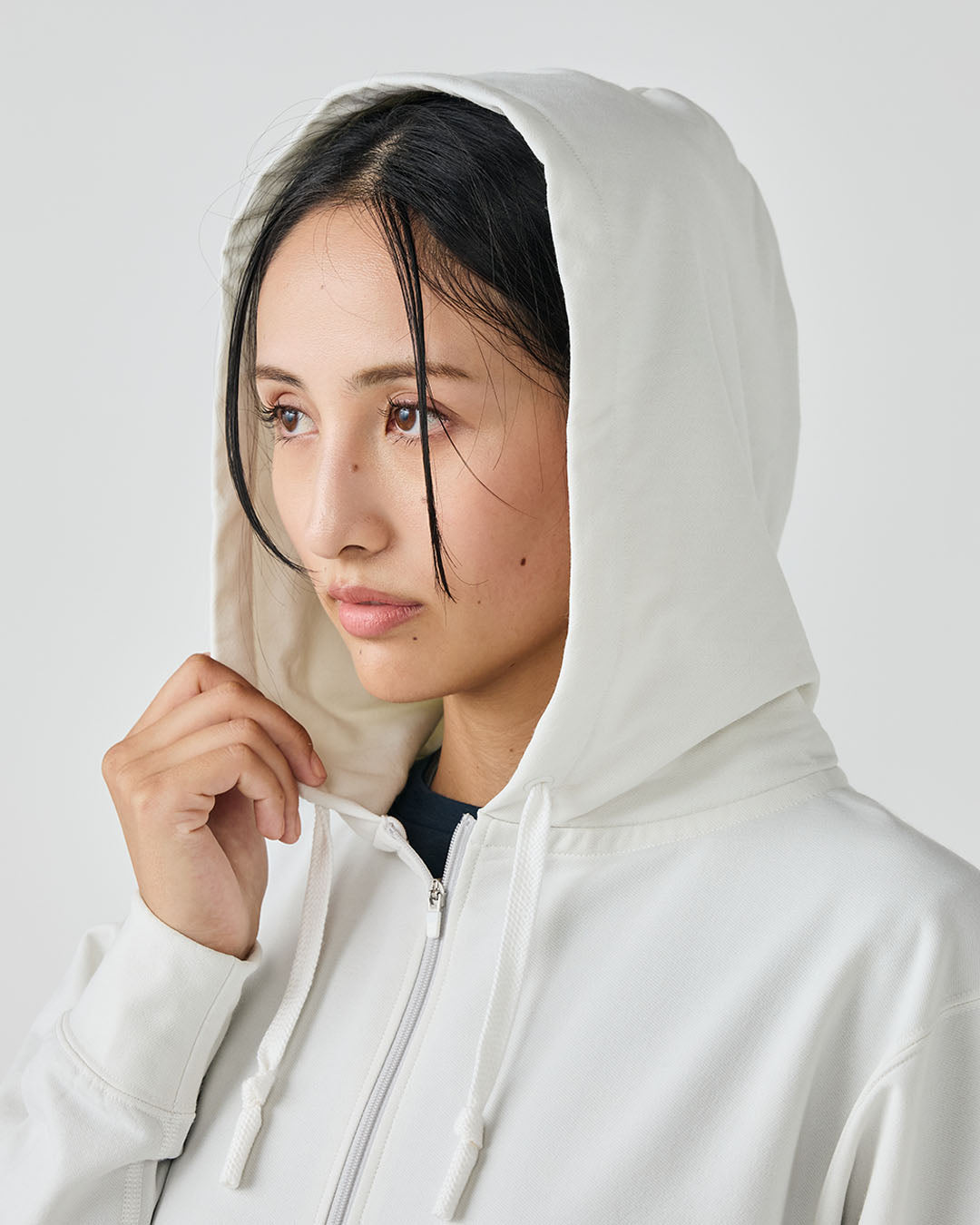 JP 210 ブラッシュド ハーフジップ フーディー(ユニセックス） – SNJ STORE