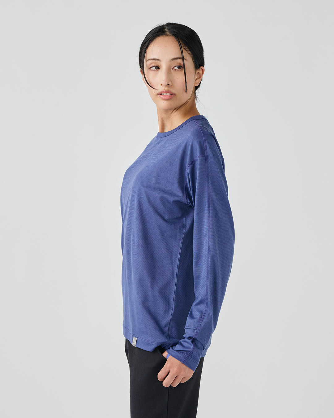 【極美品】sstein ツイルオーバーサイズ長袖シャツ M JP 160 アクティブ ロングスリーブ Tシャツ 2(ユニセックス) | メリノ