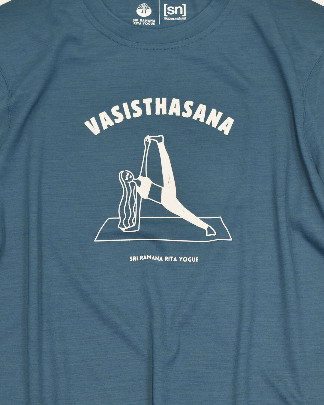 SRI.RAMANA.RITA .YOGUE×[sn] プリント ショートスリーブTシャツ – SNJ