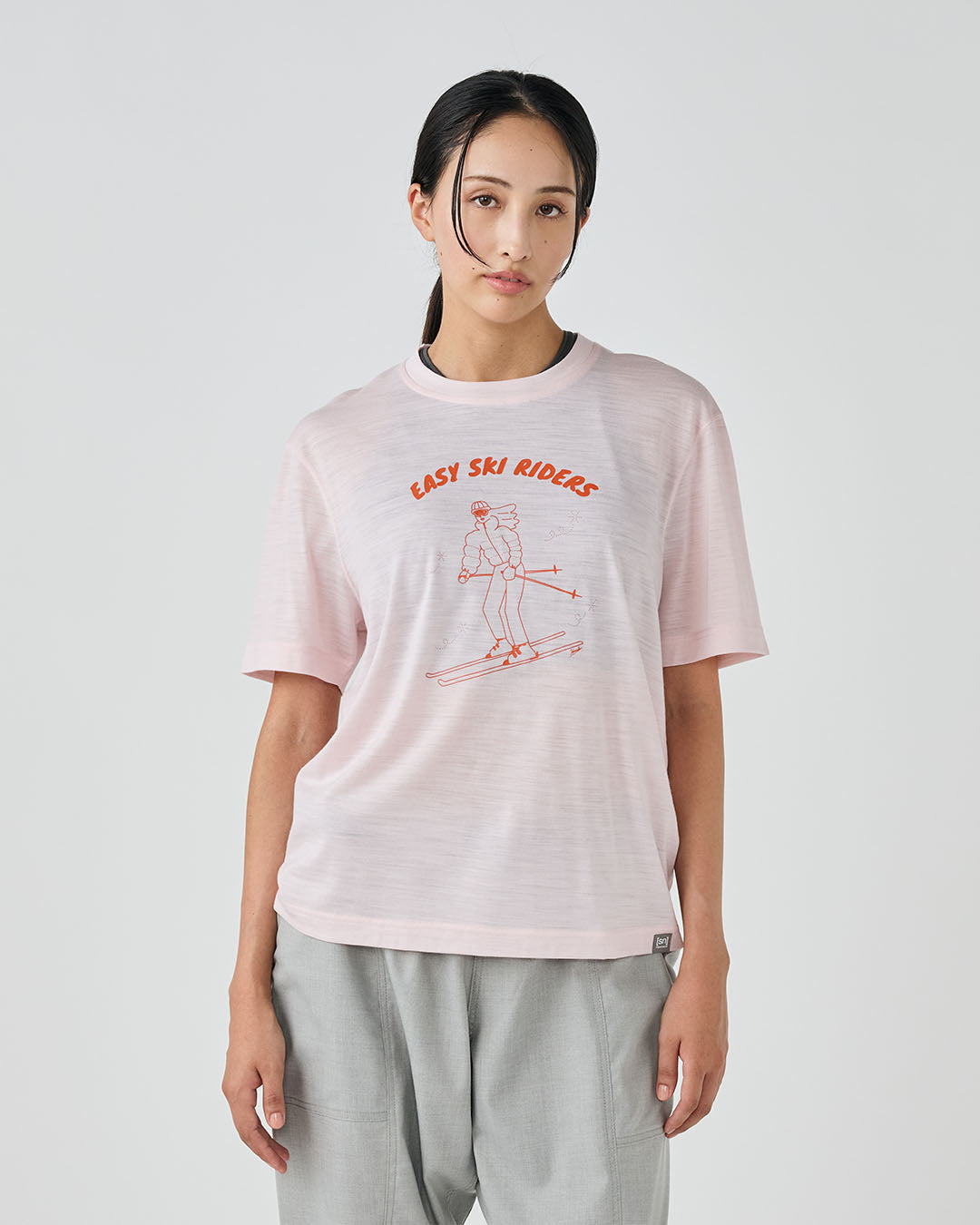 SRI.RAMANA.RITA .YOGUE×[sn] プリント ショートスリーブTシャツ – SNJ
