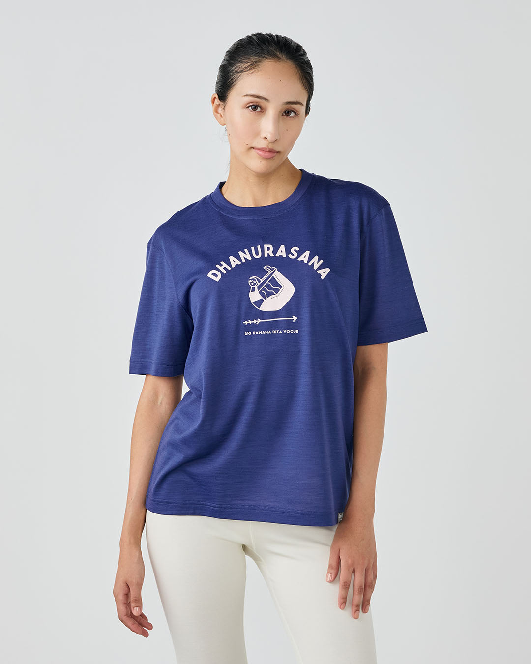 SRI.RAMANA.RITA .YOGUE×[sn] プリント ショートスリーブTシャツ – SNJ