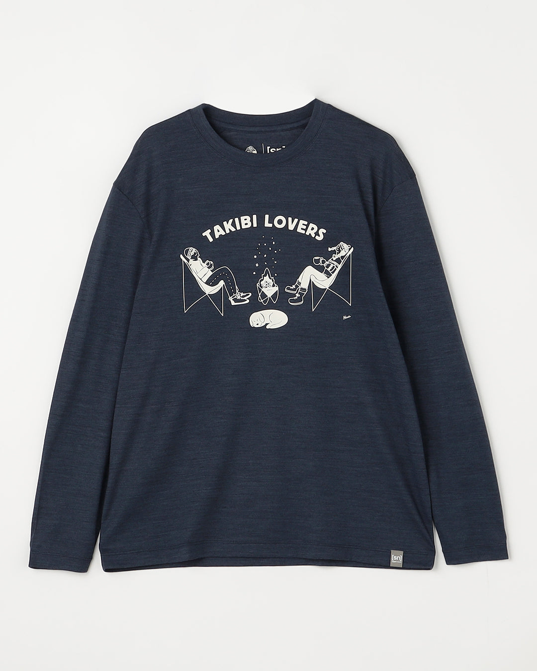 SRI.RAMANA.RITA .YOGUE×[sn] プリント ロングスリーブTシャツ – SNJ STORE