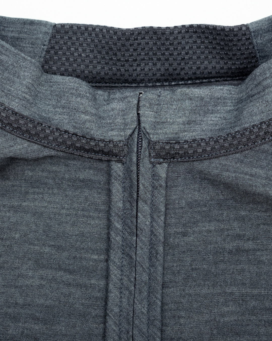 山旅×[sn] レギュラーフィット バックメッシュ ハーフジップ