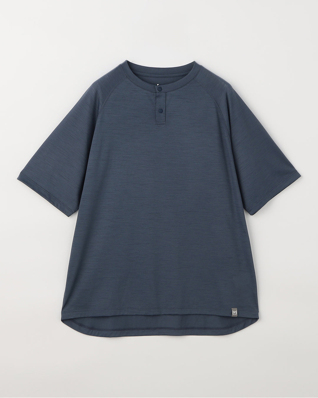JP 140 スナップ ヘンリーネック ショートスリーブ Tシャツ(ユニ JP 140 スナップ ヘンリーネック ショートスリーブ Tシャツ(ユニ