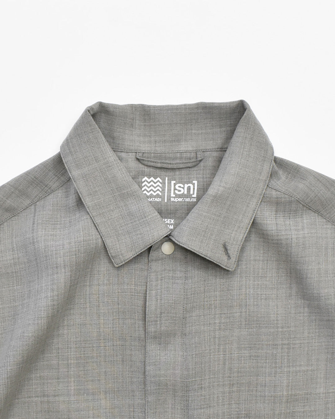 山旅×[sn] ウール フライフロント ショートスリーブ シャツ(ユニ