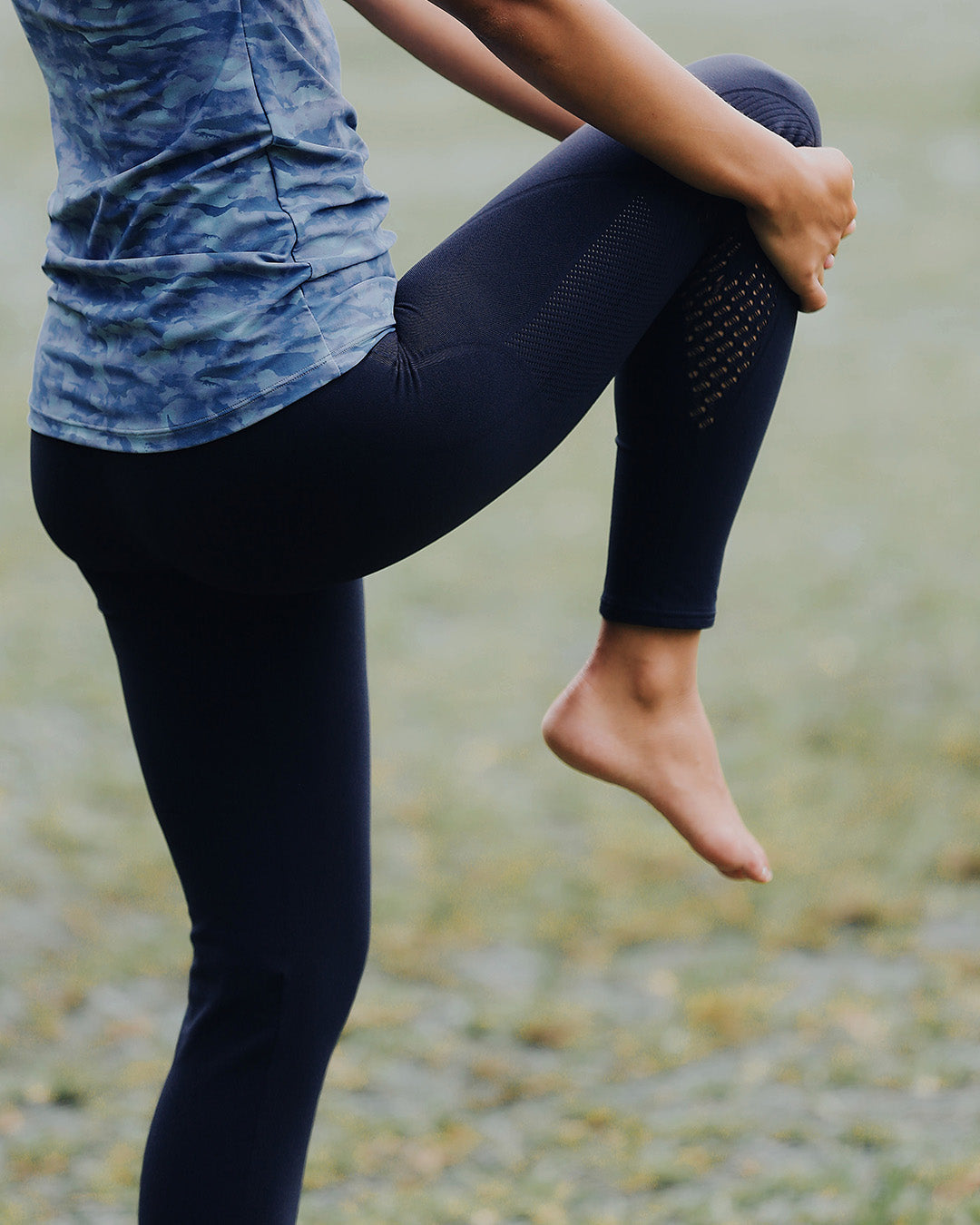 YUMIKO タイツ 3点セット 緑 黄 ベージュ