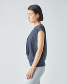 JP 140 ギャザー ルーズT メンズ レディース メリノウール おすすめ おしゃれ 可愛い ランニング 登山 ヨガウェア